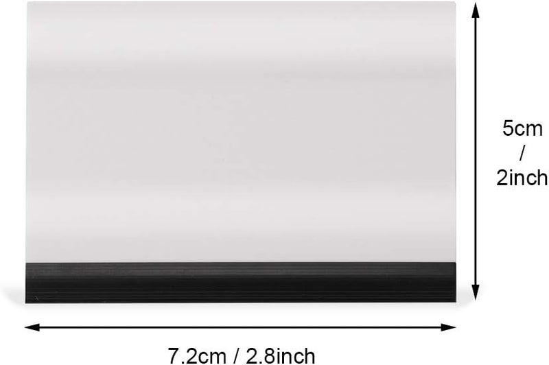 Ehdis Small Rubber Squeegee 3" Block Squeegee for Car Window Windshield,Film,Stickers,Decals and Vinyl Applicator,Kitchens, Glass, Shower,Counter Cleaning Tool, Pack of 2-White - Image 5